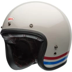 Bell Custom 500 Stripes Helmet -HJC Store bell custom 500 stripes helmet pearl front left 82920.1696771496