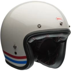 Bell Custom 500 Stripes Helmet -HJC Store bell custom 500 stripes helmet pearl front right 19772.1696771503