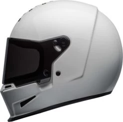 Bell Eliminator Helmet Solid 31 Bell Eliminator Helmet Solid -HJC Store bell eliminator helmet gloss white left 25355.1547292488
