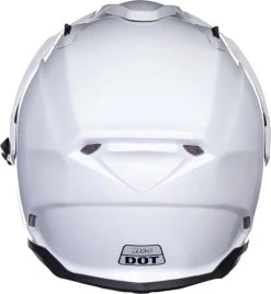 Bell Mag-9 Helmet Pearl White -HJC Store bell mag 9 helmet gloss pearl white back 27047.1518071603