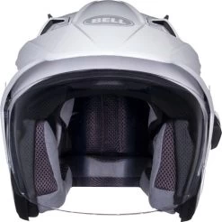 Bell Mag-9 Helmet Pearl White -HJC Store bell mag 9 helmet gloss pearl white front 34353.1518071603