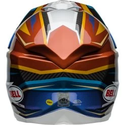 Bell Moto-10 Spherical Tomac Replica 24 Helmet -HJC Store bell moto 10 spherical le tomac replica 24 helmet gloss white gold back 39409.1696778750