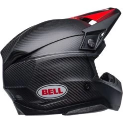 Bell Moto-10 Spherical Satin Helmet -HJC Store bell moto 10 spherical satin helmet gloss red black back right 16433.1697540377