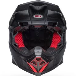Bell Moto-10 Spherical Satin Helmet -HJC Store bell moto 10 spherical satin helmet gloss red black front 66415.1697540368