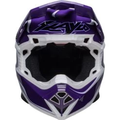 Bell Moto-10 Spherical Slayco Helmet 15 Bell Moto-10 Spherical Slayco Helmet -HJC Store bell moto 10 spherical slayco helmet gloss purple white front 26293.1672306171
