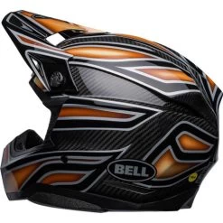 Bell Moto-10 Spherical Webb Marmont Helmet -HJC Store bell moto 10 spherical webb marmont helmet black copper back left 25347.1672231021