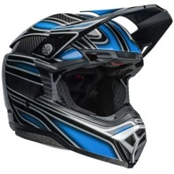 Bell Moto-10 Spherical Webb Marmont Helmet -HJC Store bell moto 10 spherical webb marmont helmet gloss north carolina blue front right 78654.1696764396