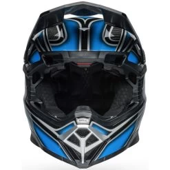 Bell Moto-10 Spherical Webb Marmont Helmet -HJC Store bell moto 10 spherical webb marmont helmet gloss north carolina blue front 97763.1696764399