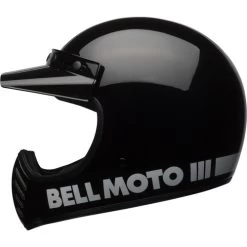 Bell Moto 3 Classic Helmet -HJC Store bell moto 3 classic helmet gloss black left 35083.1671100361