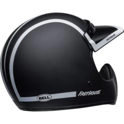 Bell Moto 3 Fasthouse Old Road Helmet 17 Bell Moto 3 Fasthouse Old Road Helmet -HJC Store bell moto 3 helmet fasthouse the old road matte gloss black white back right 79449.1675944106