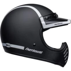 Bell Moto 3 Fasthouse Old Road Helmet 15 Bell Moto 3 Fasthouse Old Road Helmet -HJC Store bell moto 3 helmet fasthouse the old road matte gloss black white right 90776.1675944099