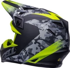 Bell Moto-9 MIPS Venom Helmet 23 Bell Moto-9 MIPS Venom Helmet -HJC Store bell moto 9 mips helmet venom matte black camo hi viz yellow back left 90794.1632323317