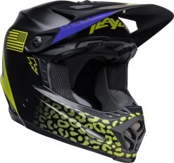 Bell Moto-9 Youth MIPS Slayco Helmet 12 Bell Moto-9 Youth MIPS Slayco Helmet -HJC Store bell moto 9 youth mips helmet slayco matte black hi viz yellow front right 94963.1632984440