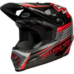 Bell Moto-9 Youth MIPS Twitch Replica 22 Helmet -HJC Store bell moto 9 youth mips twitch replica 22 helmet gloss black gray front left 94992.1672223272