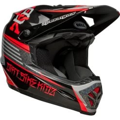 Bell Moto-9 Youth MIPS Twitch Replica 22 Helmet -HJC Store bell moto 9 youth mips twitch replica 22 helmet gloss black gray front right 61687.1672223278
