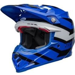 Bell Moto-9S Flex Banshee Helmet 32 Bell Moto-9S Flex Banshee Helmet -HJC Store bell moto 9s flex banshee helmet gloss blue white front left 13453.1696804514
