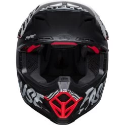 Bell Moto-9S Flex Fasthouse Flex Crew Helmet -HJC Store bell moto 9s flex fasthouse flex crew helmet black white front 27438.1672400497