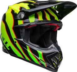 Bell Moto-9S Flex Claw Helmet 30 Bell Moto-9S Flex Claw Helmet -HJC Store bell moto 9s flex helmet claw gloss black green front right 99910.1633275393