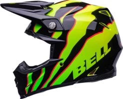 Bell Moto-9S Flex Claw Helmet 27 Bell Moto-9S Flex Claw Helmet -HJC Store bell moto 9s flex helmet claw gloss black green left 69265.1633275402