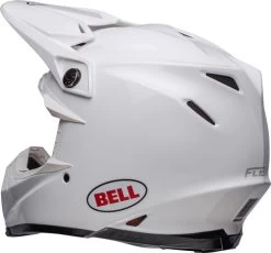Bell Moto-9S Flex Helmet Solids 30 Bell Moto-9S Flex Helmet Solids -HJC Store bell moto 9s flex helmet gloss white back left 09443.1633275832