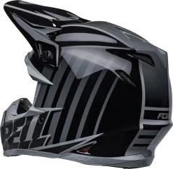 Bell Moto-9S Flex Sprint Helmet -HJC Store bell moto 9s flex helmet sprint matte gloss black gray back left 81634.1632354790