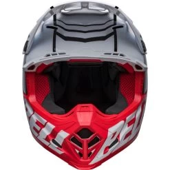 Bell Moto-9S Flex Sprint Helmet -HJC Store bell moto 9s flex helmet sprint matte gloss white red front 41685.1632354879