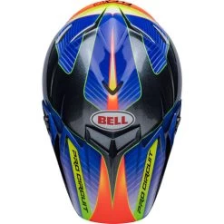 Bell Moto-9S Flex Pro Circuit Replica 23 Helmet -HJC Store bell moto 9s flex pro circuit 23 helmet gloss silver metallic flake top 69177.1672400811