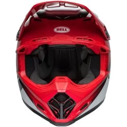 Bell Moto-9S Flex Rail Helmet 31 Bell Moto-9S Flex Rail Helmet -HJC Store bell moto 9s flex rail helmet gloss red white front 31619.1696897611