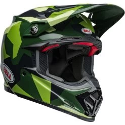 Bell Moto-9S Flex Rover Helmet -HJC Store bell moto 9s flex rover helmet gloss olive camo front right 89704.1696901369