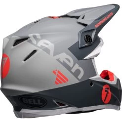 Bell Moto-9S Flex Seven Vanguard Helmet -HJC Store bell moto 9s flex seven vanguard helmet matte charcoal orange back right 96752.1672405143