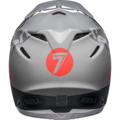 Bell Moto-9S Flex Seven Vanguard Helmet -HJC Store bell moto 9s flex seven vanguard helmet matte charcoal orange back 23762.1672405151