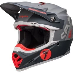 Bell Moto-9S Flex Seven Vanguard Helmet -HJC Store bell moto 9s flex seven vanguard helmet matte charcoal orange front left 31368.1672405091