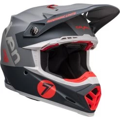 Bell Moto-9S Flex Seven Vanguard Helmet -HJC Store bell moto 9s flex seven vanguard helmet matte charcoal orange front right 50336.1672405095