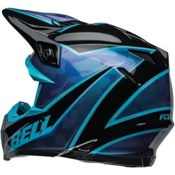 Bell Moto-9S Flex Sprite Helmet -HJC Store bell moto 9s flex sprite helmet gloss black blue back left 50870.1696903039