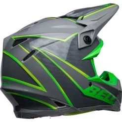 Bell Moto-9S Flex Sprite Helmet -HJC Store bell moto 9s flex sprite helmet sprite gloss gray green back right 28019.1672399176