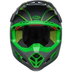 Bell Moto-9S Flex Sprite Helmet -HJC Store bell moto 9s flex sprite helmet sprite gloss gray green front 14780.1672399167