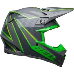 Bell Moto-9S Flex Sprite Helmet -HJC Store bell moto 9s flex sprite helmet sprite gloss gray green right 07635.1672399156