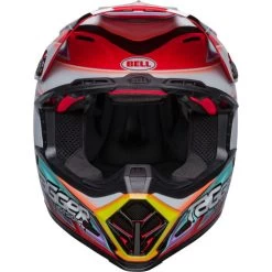 Bell Moto-9S Flex Tagger Edge Helmet 15 Bell Moto-9S Flex Tagger Edge Helmet -HJC Store bell moto 9s flex tagger edge helmet gloss white aqua front 28711.1672403074