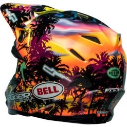 Bell Moto-9S Flex Tagger Tropical Fever Helmet 16 Bell Moto-9S Flex Tagger Tropical Fever Helmet -HJC Store bell moto 9s flex tagger tropical fever helmet gloss yellow orange back left 97703.1672222169