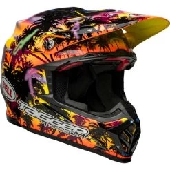 Bell Moto-9S Flex Tagger Tropical Fever Helmet 14 Bell Moto-9S Flex Tagger Tropical Fever Helmet -HJC Store bell moto 9s flex tagger tropical fever helmet gloss yellow orange front right 63610.1672222155