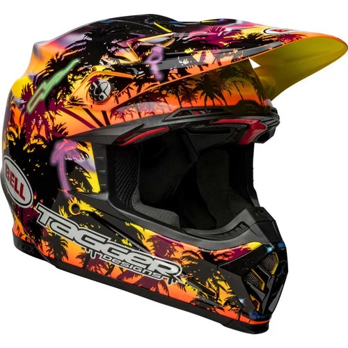 Bell Moto-9S Flex Tagger Tropical Fever Helmet 4 Bell Moto-9S Flex Tagger Tropical Fever Helmet - Image 4