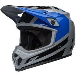 Bell MX-9 MIPS Alter Ego Helmet -HJC Store bell mx 9 mips alter ego helmet gloss blue front left 61858.1696916645