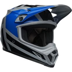 Bell MX-9 MIPS Alter Ego Helmet -HJC Store bell mx 9 mips alter ego helmet gloss blue front right 43398.1696916649