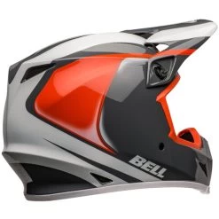 Bell MX-9 MIPS Dart Helmet -HJC Store bell mx 9 mips dart helmet gloss charcoal orange back right 19346.1696922056