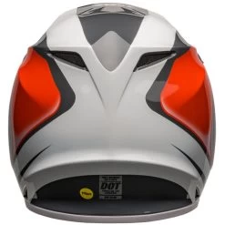 Bell MX-9 MIPS Dart Helmet -HJC Store bell mx 9 mips dart helmet gloss charcoal orange back 26331.1696922063
