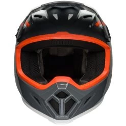 Bell MX-9 MIPS Dart Helmet -HJC Store bell mx 9 mips dart helmet gloss charcoal orange front 81067.1696922045
