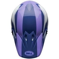 Bell MX-9 MIPS Dart Helmet -HJC Store bell mx 9 mips dart helmet gloss purple white top 76500.1696922005