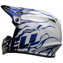 Bell MX-9 MIPS Decay Helmet -HJC Store bell mx 9 mips decay helmet gloss blue back left 07745.1696925863