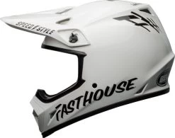 Bell MX-9 MIPS Fasthouse Helmet -HJC Store bell mx 9 mips fasthouse helmet gloss white black left 81483.1612684935