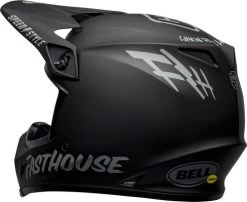 Bell MX-9 MIPS Fasthouse Helmet -HJC Store bell mx 9 mips fasthouse helmet matte black gray back left 80558.1612684899